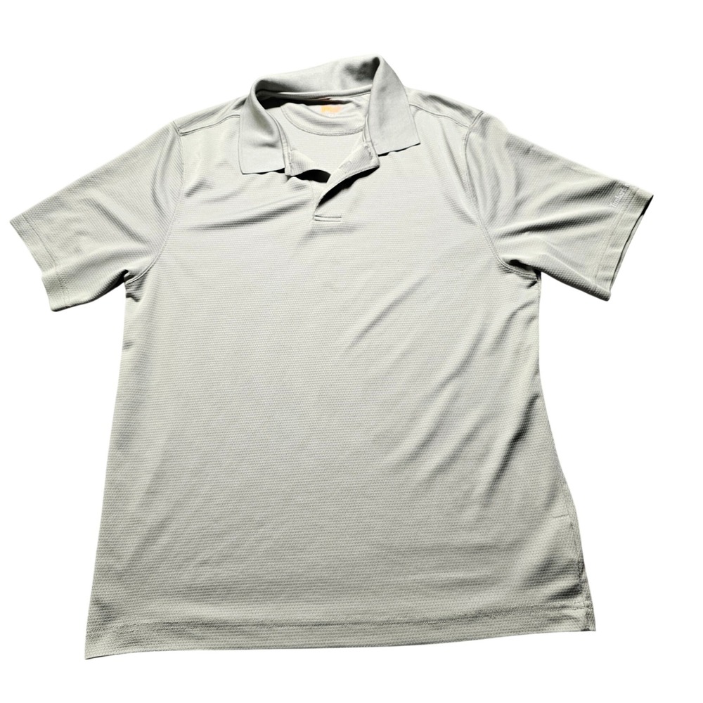 Timberland PRO Mens Short Sleeve Polo Shirt Sage Green Workwear Size Medium